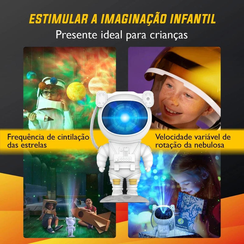 Projetor de Galáxia Astronauta