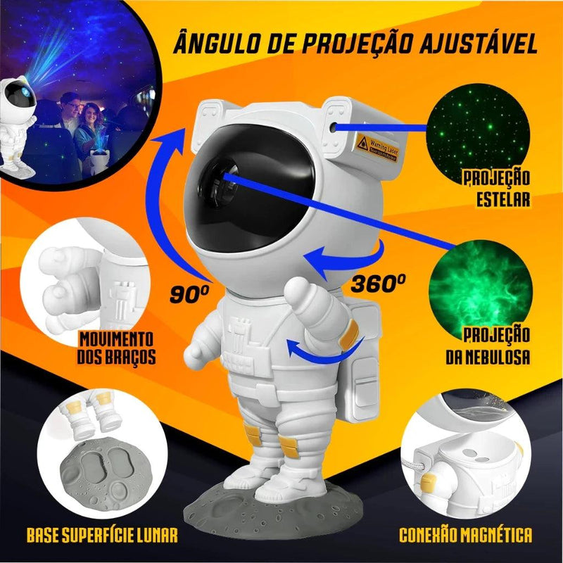 Projetor de Galáxia Astronauta