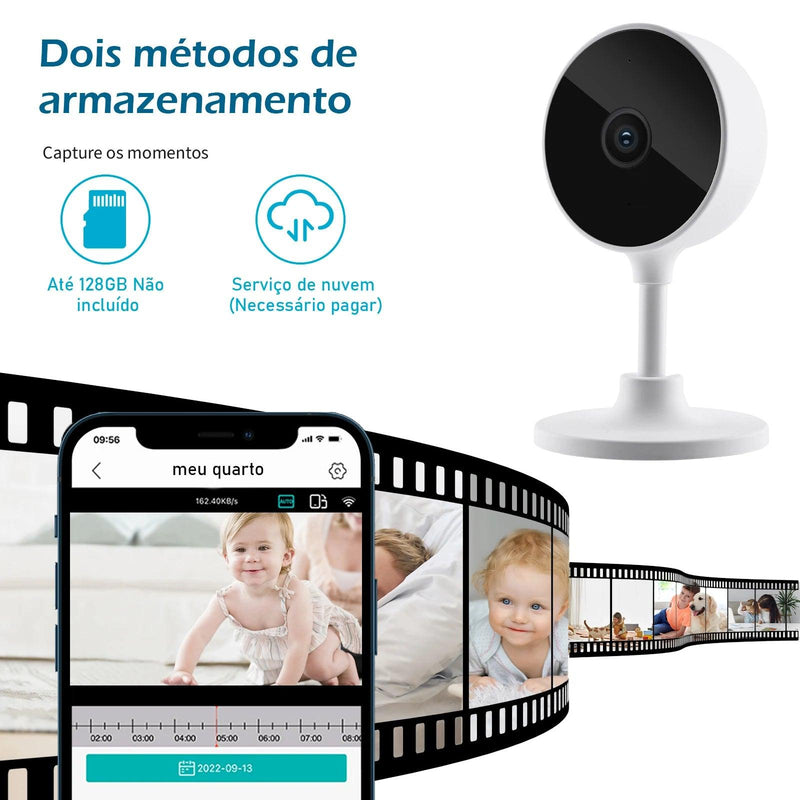 Camera de segurança WI-FI Inteligente para casa