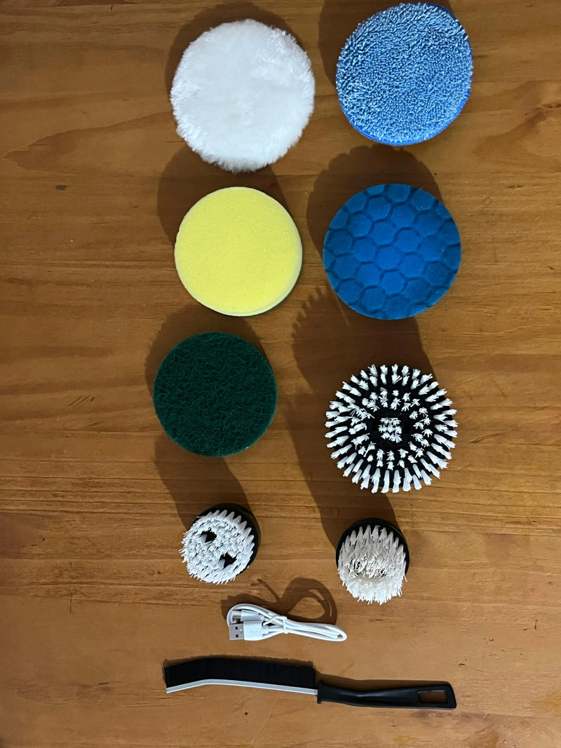 MultiDry Plus© Esfregão Elétrico 9 em 1